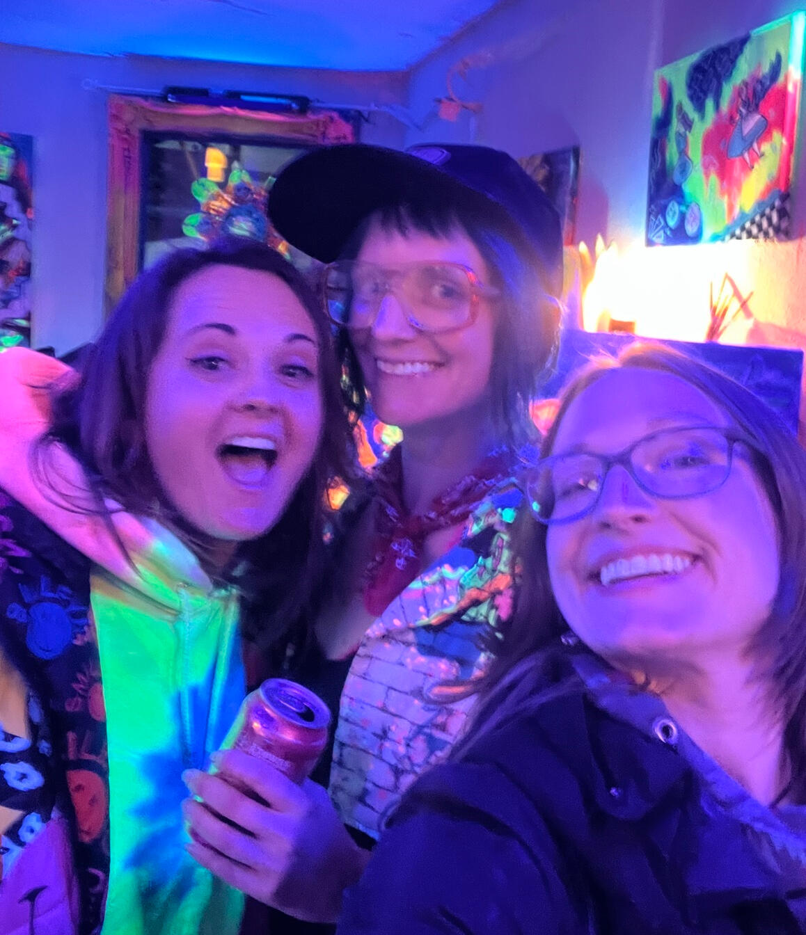 Instructors Kindra, Chrissy, and Corinne