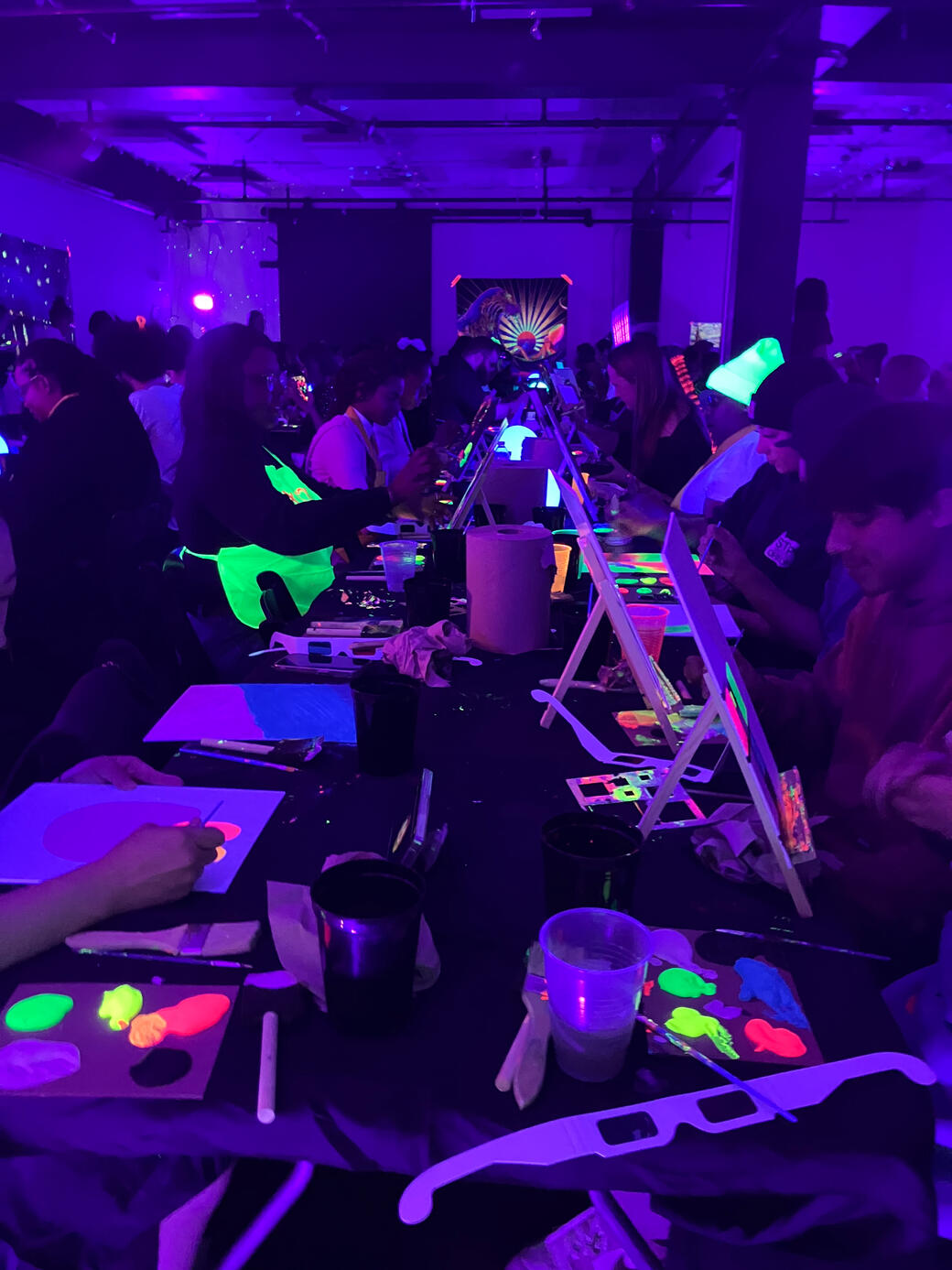 Paint Party mid experience